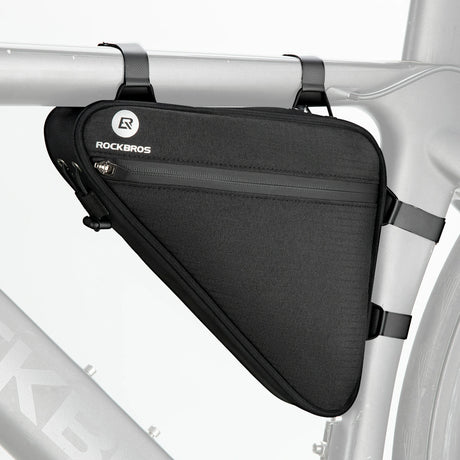 Fahrrad‑Rahmentasche – Dreieckstasche 1,5 L, wasserabweisend & reflektierend