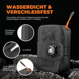 Fahrrad-Satteltasche mit Drehknopf-Verstellsystem – Kompakt & Wasserdicht mit Flaschenhalter
