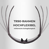 Fahrradbrille Polarisiert Magnetische Haftung Herren/Damen für Outdoorsport