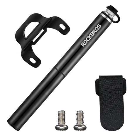 Fahrrad-Minipumpe – Tragbar & Hochdruck (160 PSI) mit Manometer