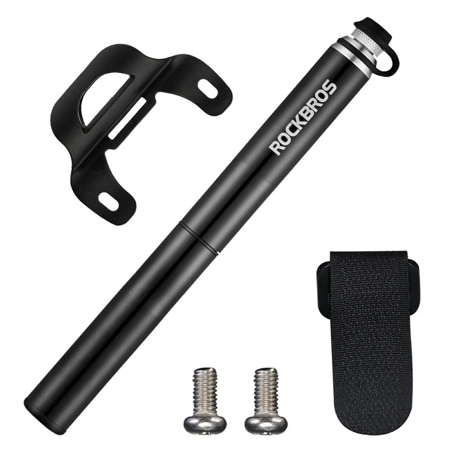 Fahrrad-Minipumpe – Tragbar & Hochdruck (160 PSI) mit Manometer