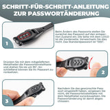 Fahrradschloss – Kabelschloss mit 3‑stelligem Zahlencode
