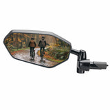 Fahrradspiegel – Weitwinkel, blendfrei & rückblicksicher
