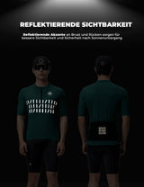 Fahrradtrikot Kurzarm Herren – Atmungsaktiv & Reflektierend