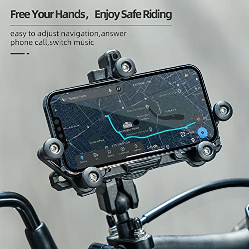 Handyhalterung Motorrad Universal – Für 4,9-7,3 Zoll Smartphones