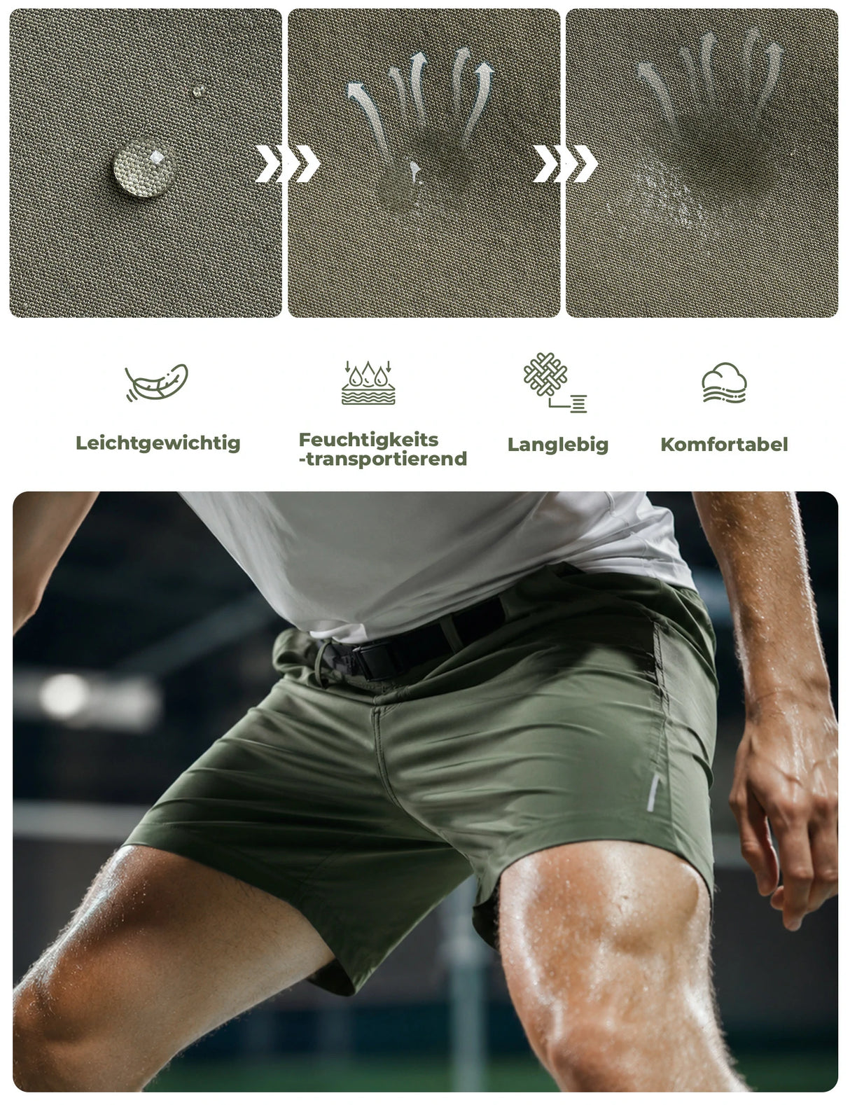 ROCKBROS Herren Sommer Shorts: Deine ultimative Allround-Lösung für Freiheit, Komfort und Funktion