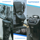 Motorrad‑Lenkertasche – Wasserdicht für 6,5‑Zoll‑Smartphone, 2 L