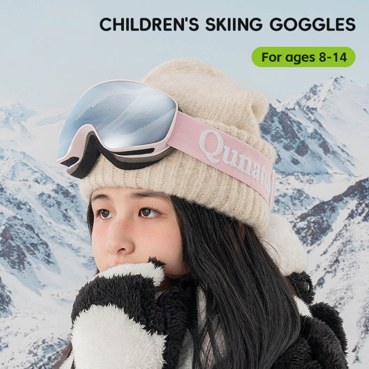 Qunature OTG Anti-Fog Skibrille Unisex - ROCKBROS-EU