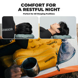 Qunature Aufblasbares Camping-Kissen – Kompakt & ergonomisch für Outdoor & Wandern