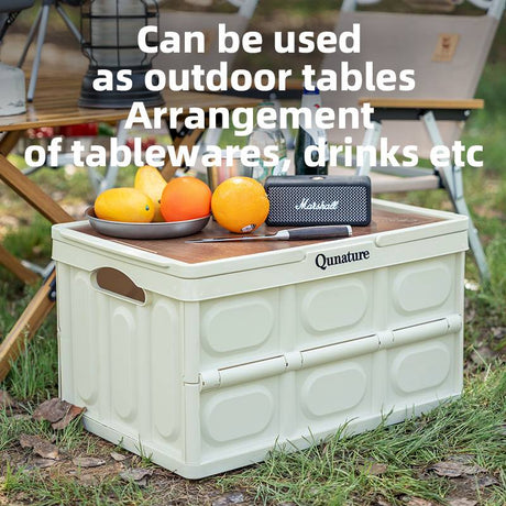 Qunature Camping Box Faltbar Organizer Campingbox Aufbewahrungsbox