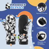 Qunature Kinder Winddichte Skihandschuhe