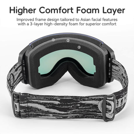 Qunature Antifog UV400 Skibrille für Brillenträger - ROCKBROS-EU