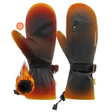 Qunature Winter Skihandschuhe f¨¹r Herren & Damen #Color_Schwarz