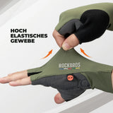 ROAD TO SKY Fahrradhandschuhe – Halbfinger, gepolstert & atmungsaktiv