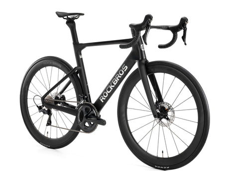 ROCKBROS Aero Rennräder PGZ RH 1.5 Mattschwarz Seitenansicht