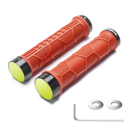 ROCKBROS Fahrrad-Lenkergriffe – Doppelverschluss für 22,2 mm Lenker