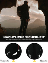 ROCKBROS Herren Radlerhose Atmungsaktiv Lang Fahrradhose S-4XL