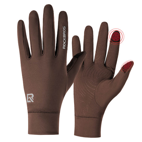 ROCKBROS Winter-Fahrradhandschuhe – Warm, sicher & griffsicher!​