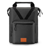 ROCKBROS Fahrradtasche Lenkertasche Multifunktional für Brompton 10L+1.5L-Schwarz