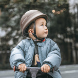 ROCKBROS Kinderhelm Fahrradhelm 48-52cm 2-5 Jahre für Scooter Fahrrad-Braun