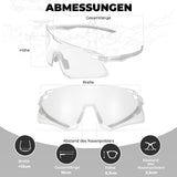 ROCKBROS Sonnenbrille Winddichte Fahrradbrille für Outdoor-Sportarten - ROCKBROS-EU