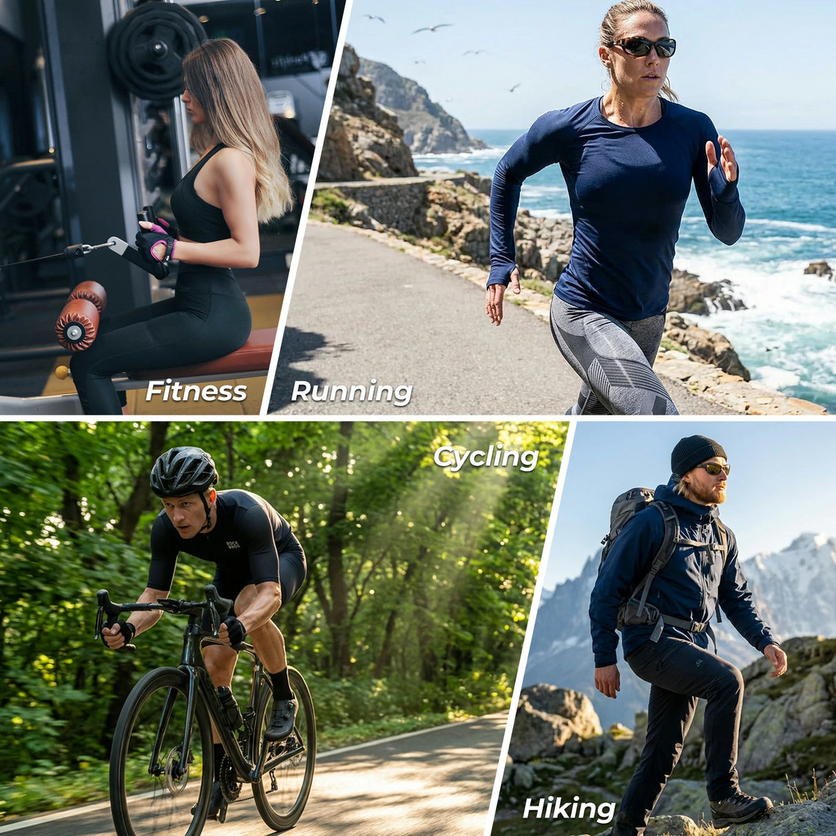 ROCKBROS Rennrad Socken – Moderat komprimierende Fahrradsocken