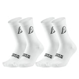 Rennrad‑Socken – Atmungsaktiv mit verstärkter Ferse, 2 Paar