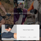 Road To Sky Fahrradhandschuhe – Fingerlose, Atmungsaktive & Reflektierende