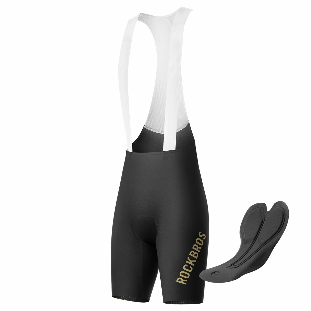Trägerhose Fahrradhose mit Sitzpolster Herren – Nahtlos & atmungsaktiv