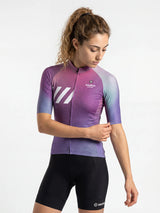 Damen-Radtrikot Aura Fade