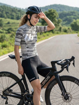 Damen-Radtrikot Pixel Riot