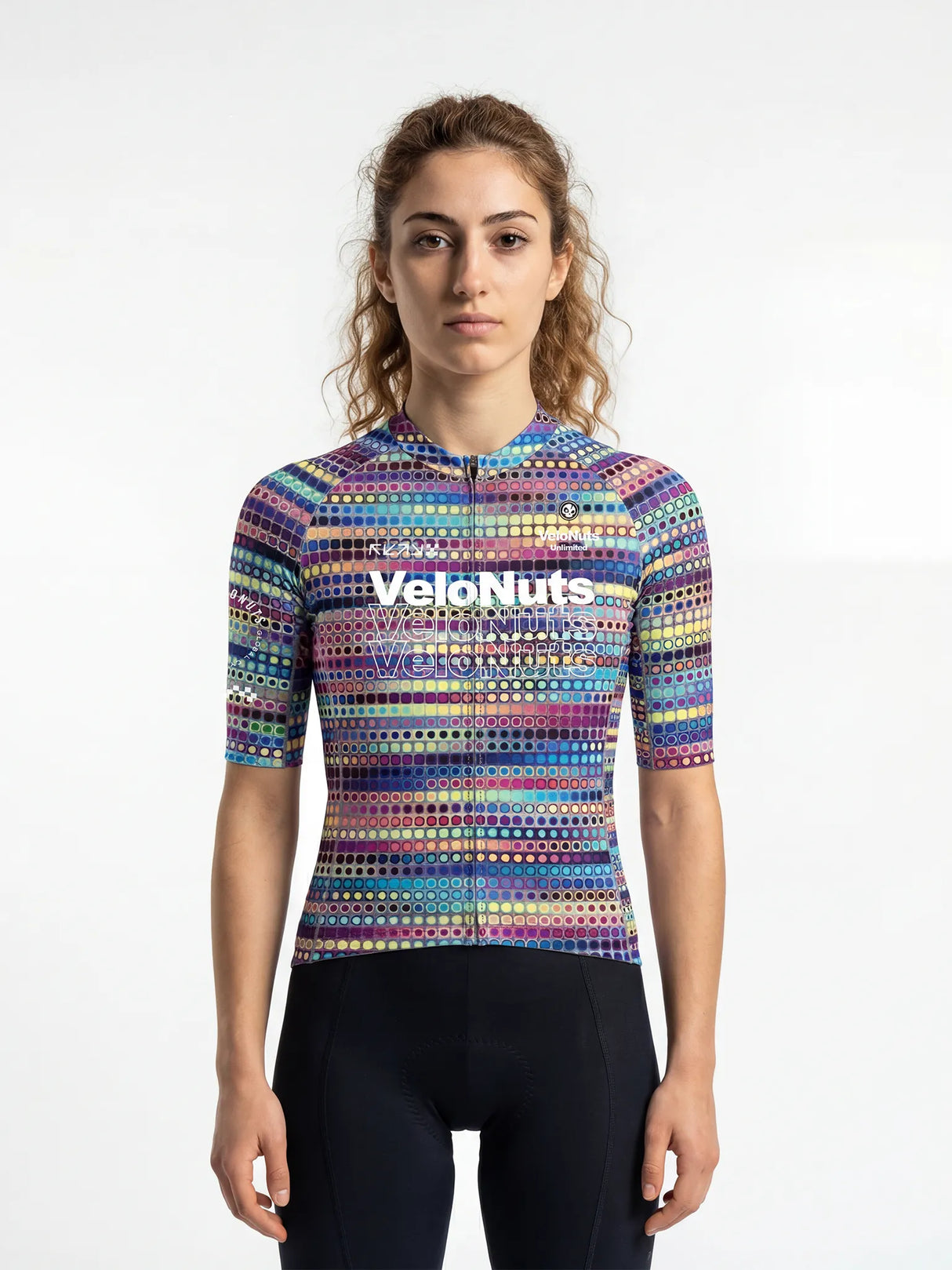 Damen-Radtrikot Retro Signal
