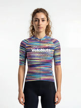 Damen-Radtrikot Retro Signal