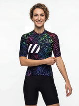 Damen-Radtrikot Biolume Garden