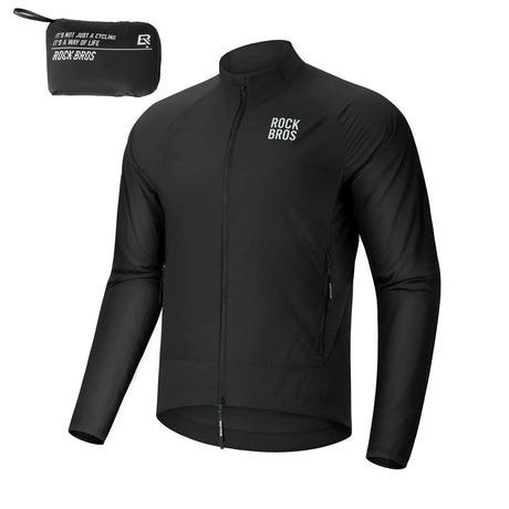 Winddichte Fahrradjacke – Leicht, Atmungsaktiv, Schnelltrocknend & Faltbar