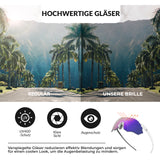 Fahrradbrille Verspiegelte Gläser UV400-Schutz Ohne Rahmen -SWIFT