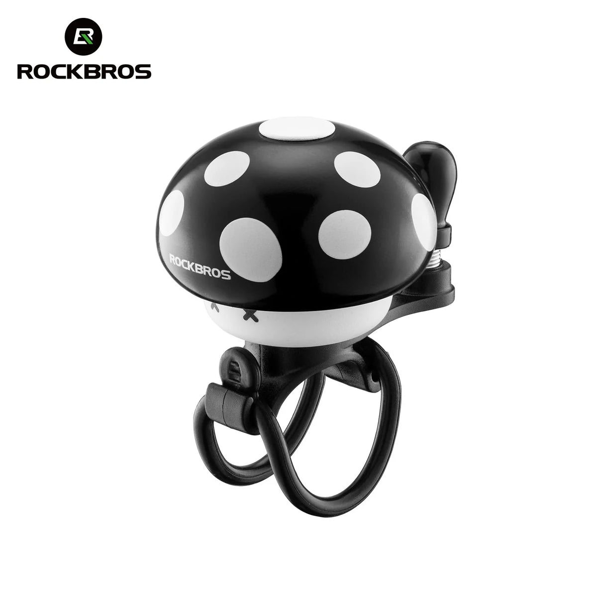 Rockbros Fahrradklingel Pilzform, Vintage & Cartoon für Rennrad, MTB, Klapprad & Kinderfahrrad