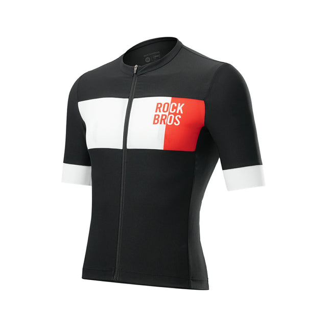 Herren Radtrikot Kurzarm im Colorblock-Design - ROCKBROS-EU