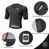 ROAD TO SKY Herren Radtrikot Kurzarm mit Taschen - ROCKBROS-EU