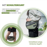 road-to-sky 2.5l lenkertasche und recycelten reifen,