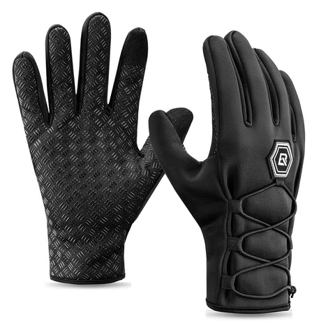 ROCKBROS Winter-Fahrradhandschuhe mit Touchscreen-Funktion