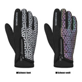 ROCKBROS Winter Fahrradhandschuhe Warm für Fahrrad Laufen Fitness Unisex - ROCKBROS-EU