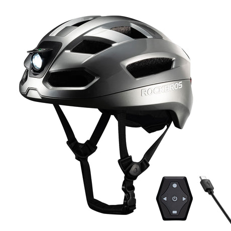 Smart Fahrradhelm mit Licht - ROCKBROS-EU