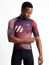 Herren-Radtrikot Retro Signal