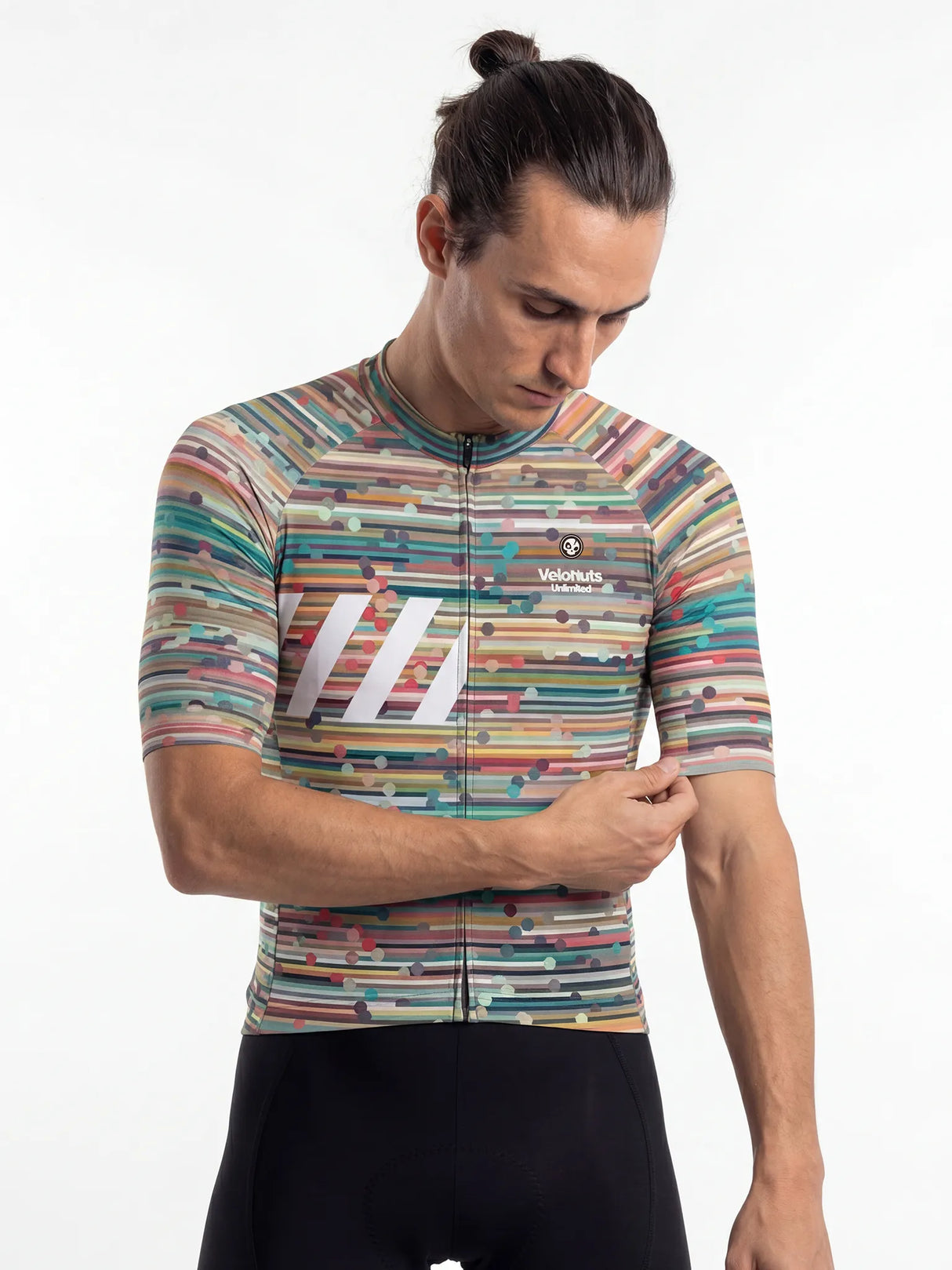Herren-Radtrikot Retro Signal