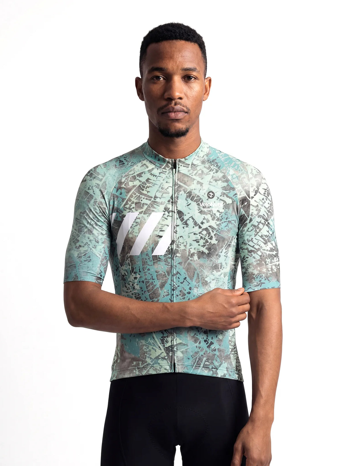 Herren-Radtrikot Urban Camo