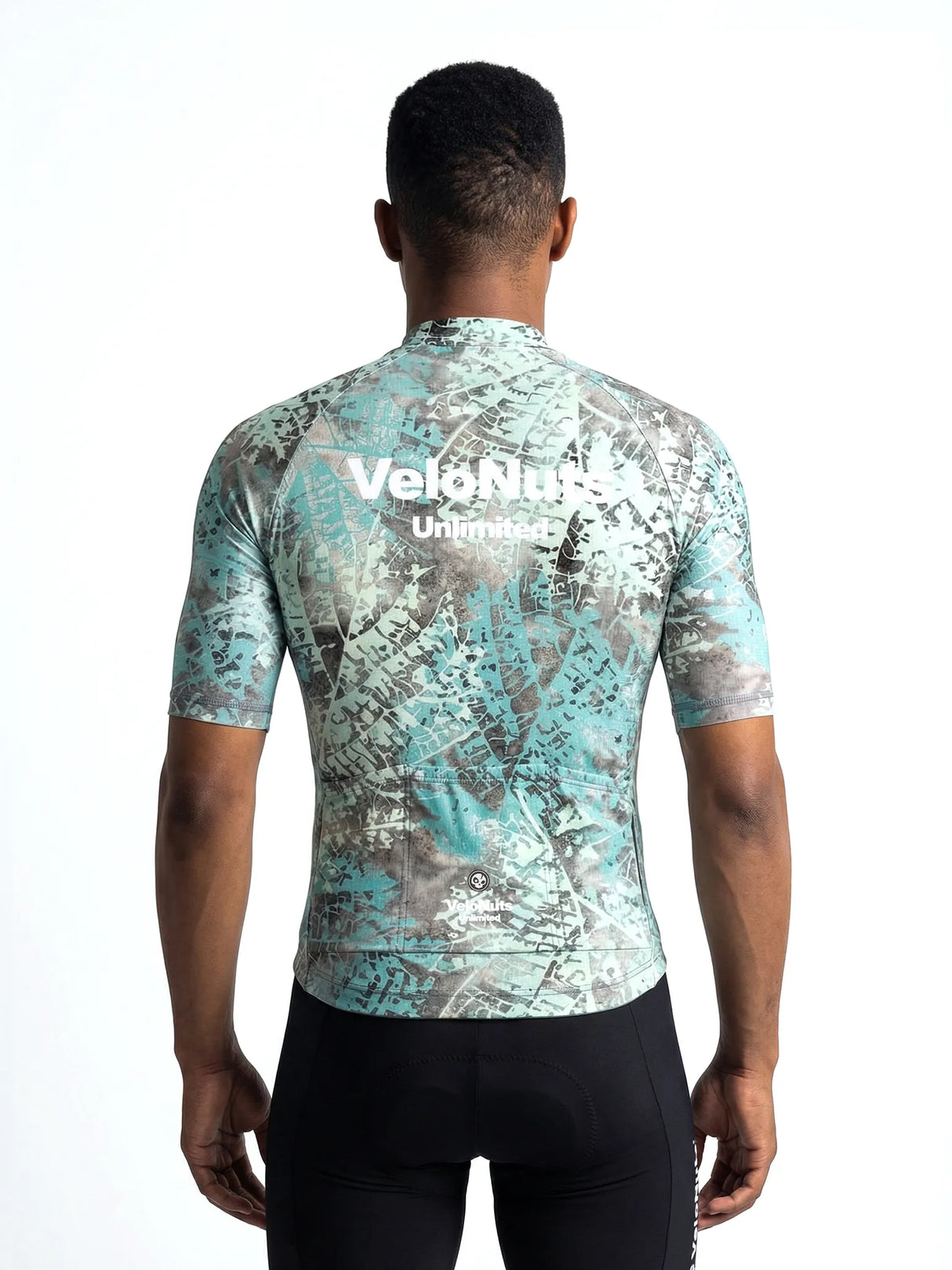 Herren-Radtrikot Urban Camo