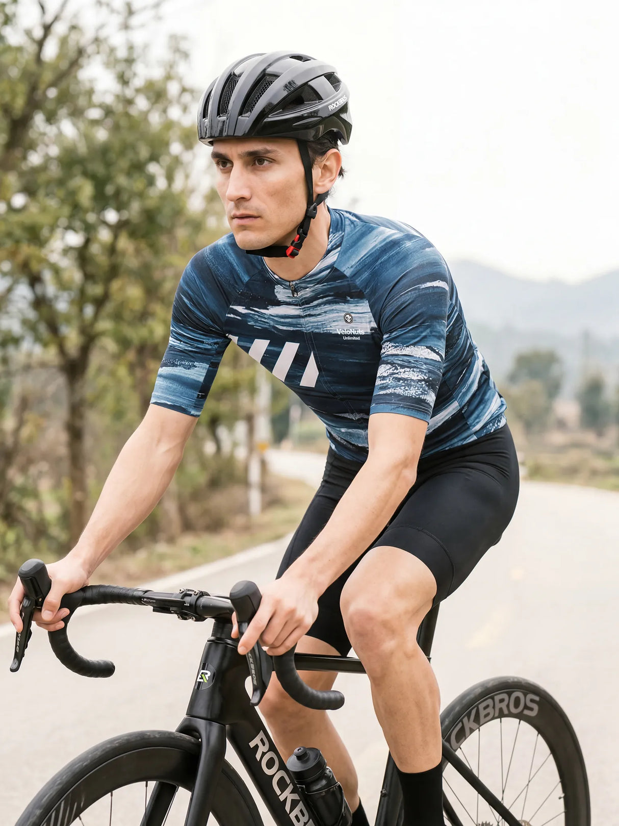 Herren-Radtrikot Ink Burst