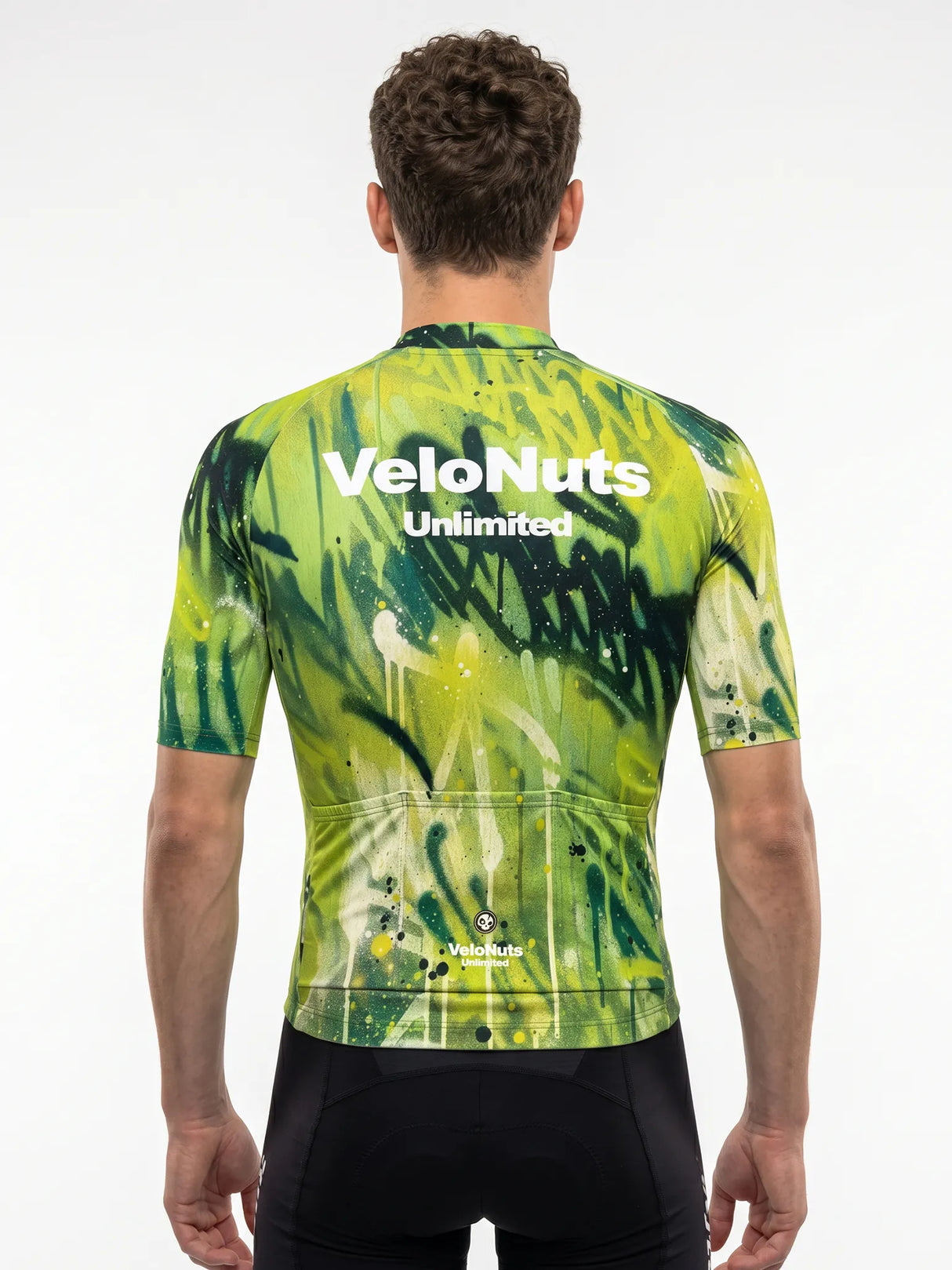 Herren-Radtrikot mit Straßengraffiti