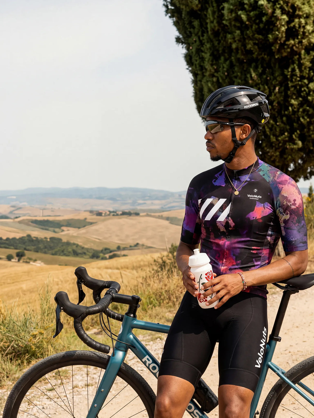 Herren-Radtrikot Wild Garden